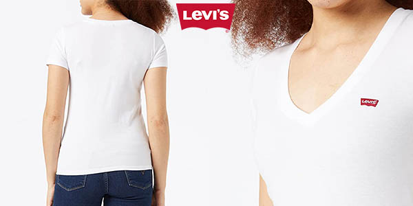 Polar Bloquear mapa ▷ Chollo Camiseta Levi's V-Neck para mujer por sólo 12,96€ con cupón  descuento (-48%)