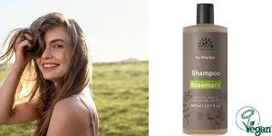Champú de romero Urtekram para cabello fino de 500 ml barato en Amazon