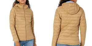 Chaqueta de invierno acolchada Amazon Essentials para mujer