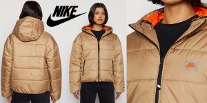 Chollo Chaqueta acolchada Nike Sportswear Therma-FIT Repel para mujer