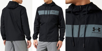 Chollo Chaqueta cortavientos Under Armour UA Sportstyle para hombre