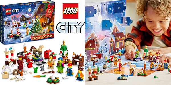 Chollo Calendario de Adviento 2022 de LEGO City con 287 piezas