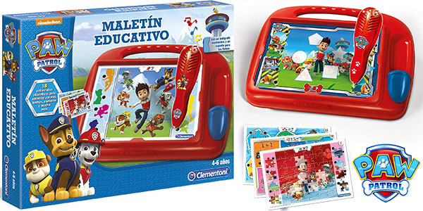Clementoni - Maletin Educativo Paw Patrol - juego educativo a partir de 4  años, juguete en español (…