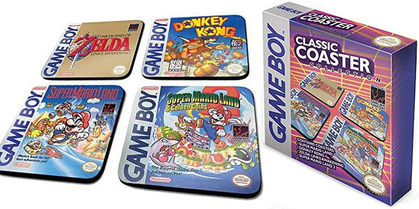 Chollo Pack de 4 posavasos de Nintendo Game Boy 