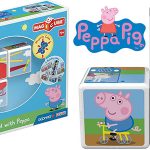 Chollo Set de 3 cubos magnéticos Peppa Pig Magicube Geomag