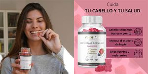 Chollo Suplemento Wiohair de vitaminas para el cabello con 60 gominolas