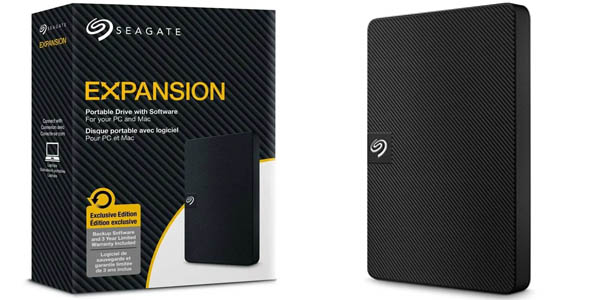 Disco duro portátil Seagate Expansion de 1 TB