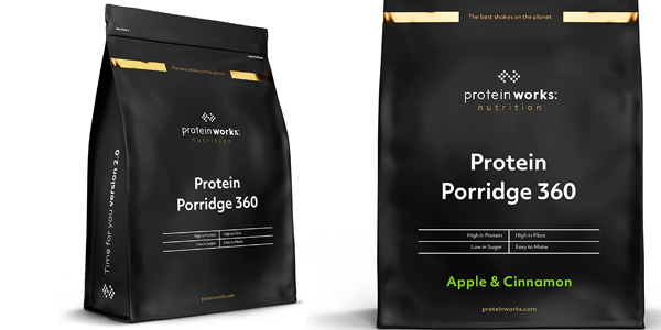Pack Gachas de avena de alto valor proteico 360 Protein Works Nutrition de 2 kg barato en Amazon