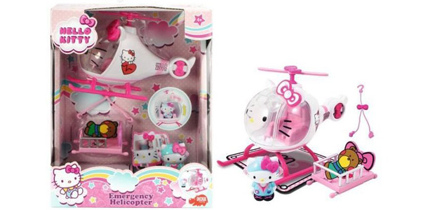 Helicóptero de juguete Dickie Hello Kitty barato en Amazon