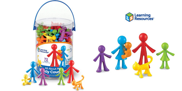 Juego x72 Figuras de la Familia All About de Learning Resources barato en Amazon