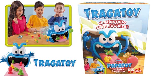 Juego de mesa infantil Goliath Tragatoy el Monstruo de los Juguetes en Amazon