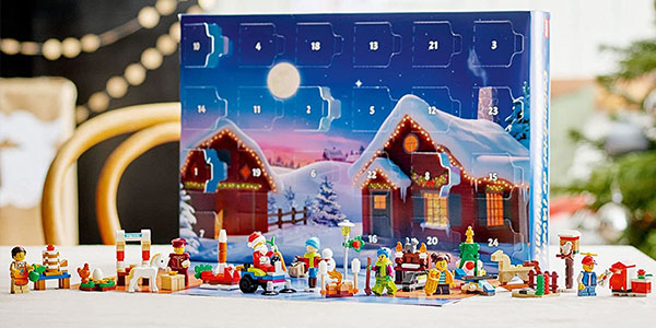 Calendario de Adviento 2022 de LEGO City con 287 piezas barato