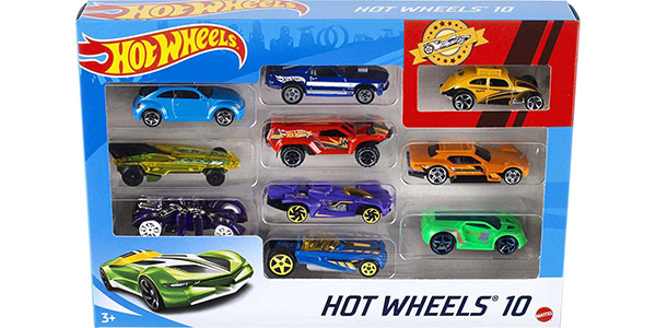 Pack de 10 coches de juguete Hot Wheels barato