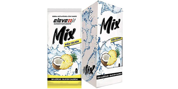 Pack x12 Sobres MIX sabor piña colada sin azúcar de 9g/ud baratos en Amazon