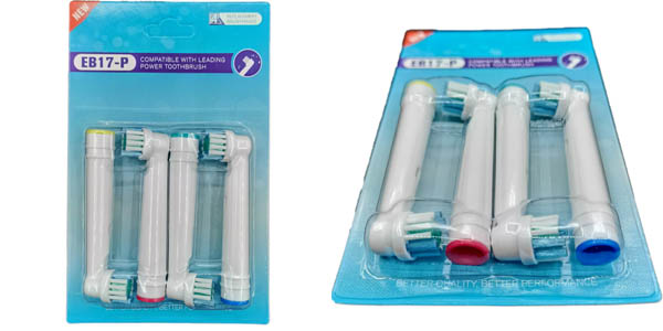 Pack 20 cabezales para cepillos Oral-B compatibles con diferentes modelos