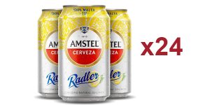Pack x24 Cervezas Amstel Radler de 330 ml barato en Amazon