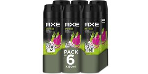 Pack x6 Desodorante bodyspray Axe Epic Fresh de 150 ml para hombre barato en Amazon