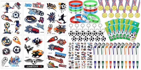 Pack x72 Accesorios decorativos de fútbol de Geananao barato en Amazon