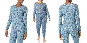 Pijama de algodón Amazon Essentials Pesadilla Antes de Navidad para mujer barato en Amazon