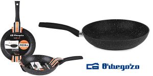 Sartén de aluminio forjado Orbegozo SFB 8018 de 18 cm