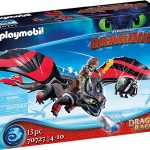 Set x12 piezas Dragons: Dragon Racing: Hipo y Desdentao (Playmobil Dreamworks 70727) barato en Amazon