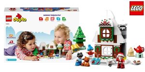 Casa de Pan de Jengibre de Papá Noel (LEGO Duplo 10976) barata en Amazon