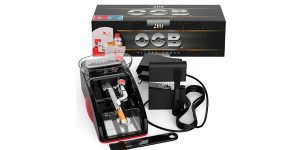Set Máquina de Liar Tabaco Jevx + 200 Tubos de cigarrillos con filtro OCB + Pitillera barato en Amazon