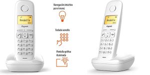 Teléfono fijo DECT inalámbrico Gigaset A170