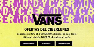 Vans Cyber Monday