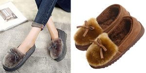 Zapatillas de Estar por casa de invierno para mujer baratas en Amazon