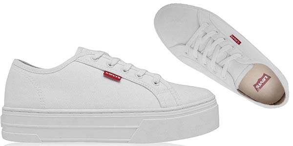 Zapatillas Levi's Tijuana con plataforma para mujer