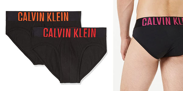 Relativo futuro Señor ▷ Chollo Pack x2 Calzoncillos Calvin Klein Hip Brief por sólo 19€ (52% de  descuento)