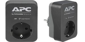 Chollo Adaptador de enchufe Schneider APC con protección contra sobretensiones