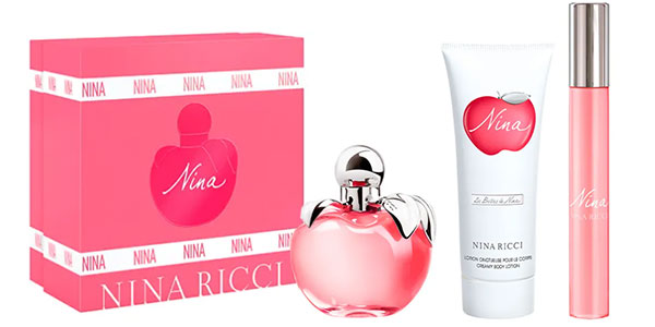 Chollo Estuche Nina de Nina Ricci con eau de toilette y loción corporal 