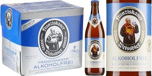 Chollo Pack de 12 botellas de cerveza sin alcohol Franziskaner de 50 cl