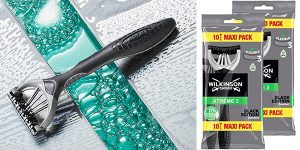 Chollo Pack x20 Maquinillas de afeitar desechables Wilkinson Sword Xtreme 3 Black Edition