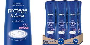 Chollo Pack x6 Desodorante Nivea Protege & Cuida de 200 ml