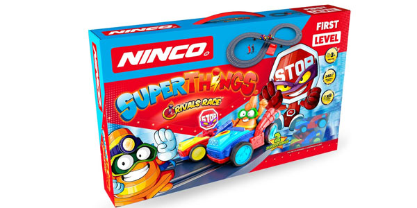 Circuito de carreras de juguete Superthings Rivals Race de Ninco en Amazon
