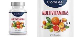 Envase x450 Tabletas Multivitaminas y Minerales Gloryfeel baratas en Amazon