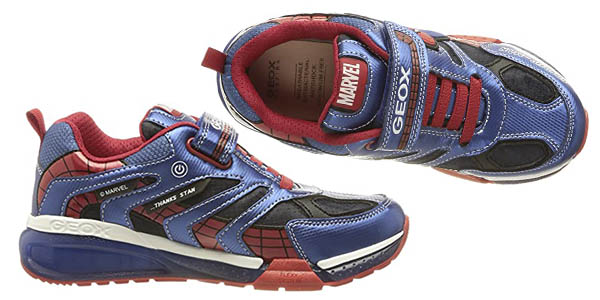 Geox Bayonyc Spider-Man zapatillas infantiles oferta