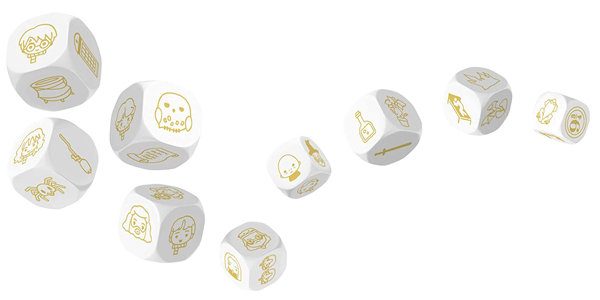 Juego de dados Story Cubes Harry Potter de Zygomatic en Amazon