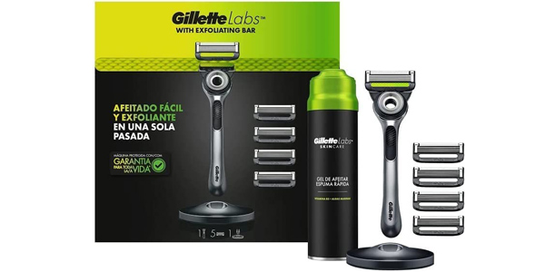 Kit de afeitado Gillette Labs para hombre barato en Amazon