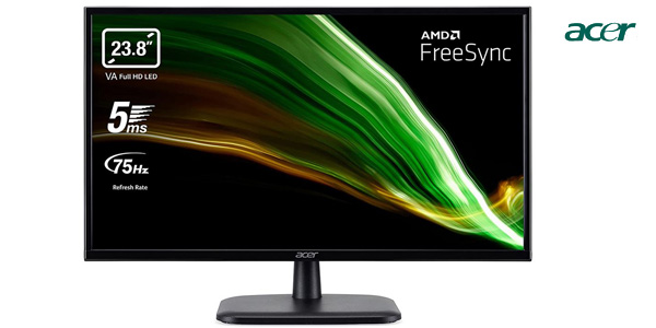 Monitor Acer EK240YC Full HD de 24" barato en Amazon