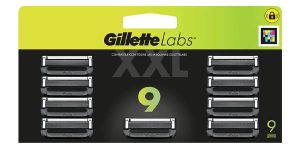 Pack de 9 recambios Gillette Labs con barra exfoliante