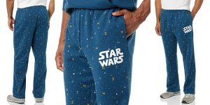 Pantalones deportivos de forro polar Amazon Essentials Disney Marvel Star Wars para hombre baratos en Amazon