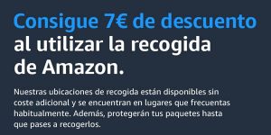 7€ de regalo en tu primer pedido con recogida en un punto Amazon