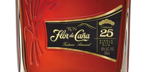 Ron ultra premium Flor de Caña 25 Años de 70 cl