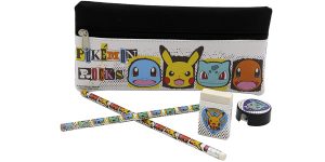 Set de Papelería Pokémon con estuche incluido barato en Amazon