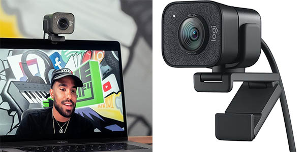 Logitech StreamCam Webcam USB-C Full HD Negra