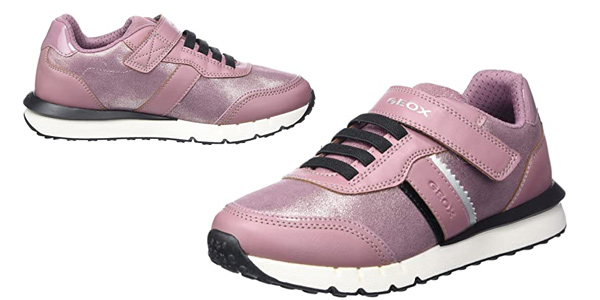 Caballero amable Glamour bandeja ▷ Chollo Zapatillas de deporte Geox J Fastics Girl B para niña por sólo 27€  (46% de descuento)